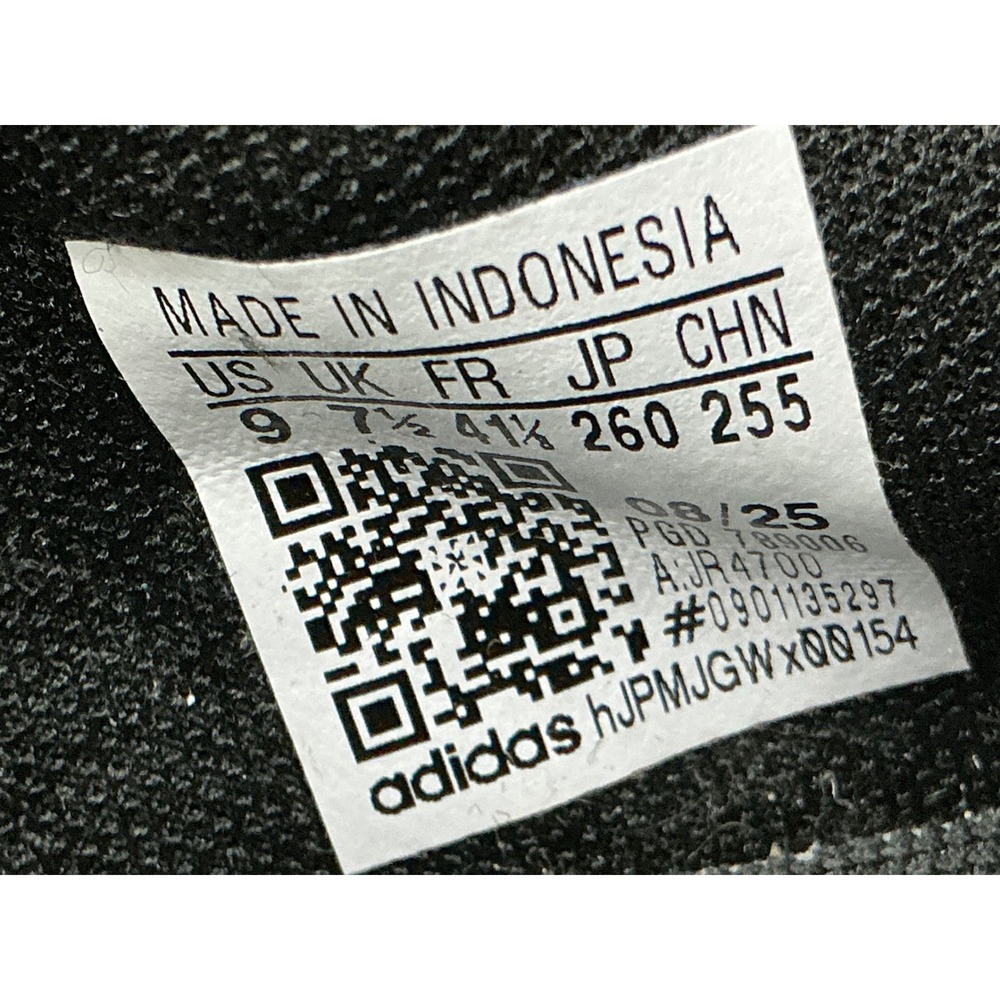 Adidas Streettalk Sneaker Womens 9 Black Excellent Low Top  Gold Logo - Picture 6 of 8